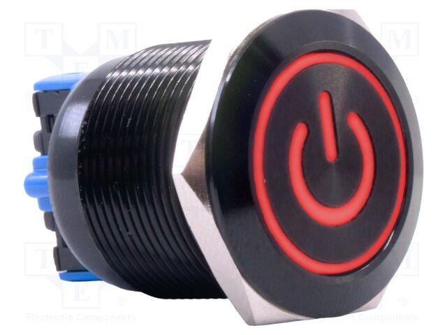 Switch: vandal resistant; Pos: 2; SPST NC + NO; 2A/48VDC; IP65