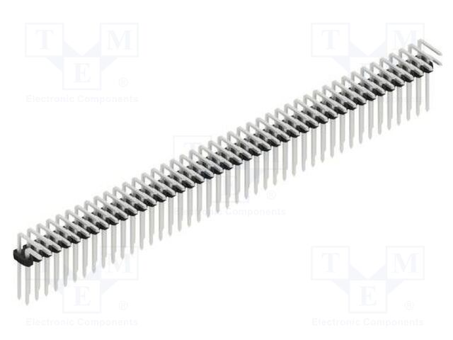 Connector: pin strips; pin header; male; PIN: 86; 2mm; THT; 2x43