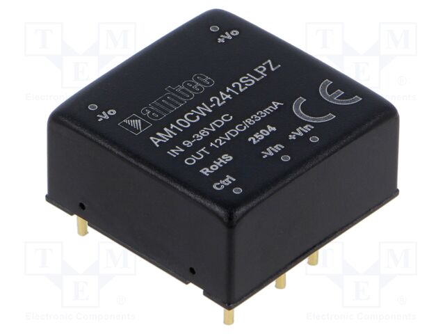 Converter: DC/DC; Protection: short circuit protection SCP