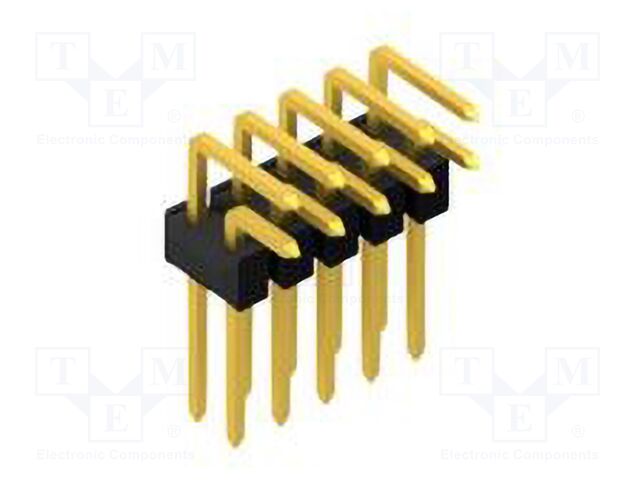 Connector: pin strips; pin header; male; PIN: 10; 2.54mm; THT; 2x5