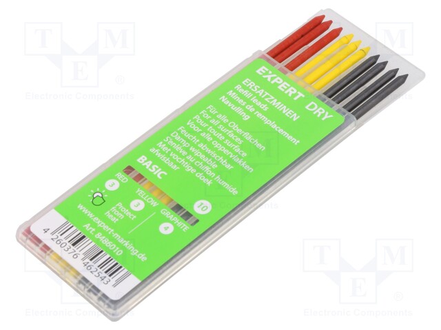 Scriber; 2.8mm; red,graphite,yellow