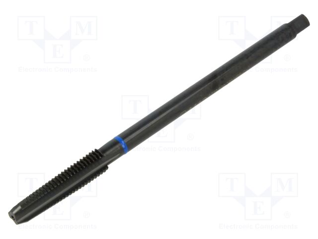Tap; high speed steel cobalt HSS-Co; M12; L: 180mm; blue; for nuts