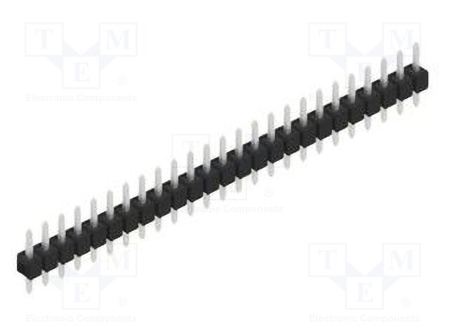 Connector: pin strips; pin header; male; PIN: 25; 2.54mm; THT; 1x25