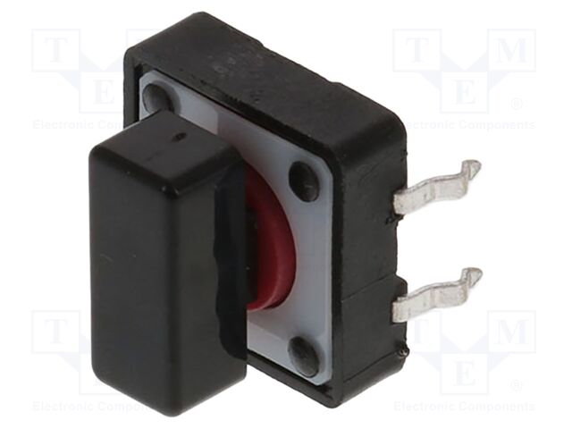 Microswitch TACT; SPST-NO; Pos: 2; 0.05A/12VDC; THT; 2.55N; 9.65mm