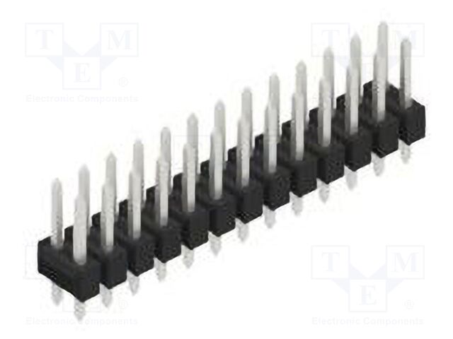 Connector: pin strips; pin header; male; PIN: 26; 2.54mm; THT; 2x13