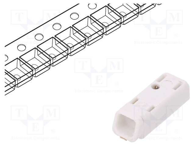 Connector: plug-in; MICROCON; 4mm; ways: 1; 0.2÷0.75mm2; 6A; SMT