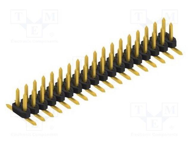 Connector: pin strips; pin header; male; PIN: 36; 2mm; SMT; 2x18