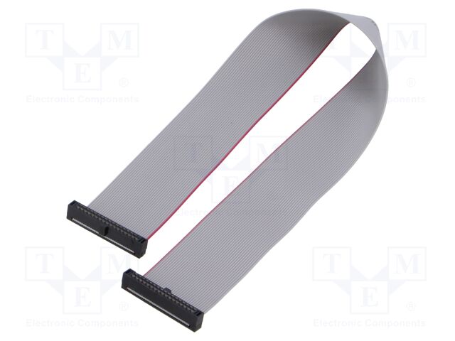 Ribbon cable with IDC connectors; Tape ph: 0.64mm; 254mm