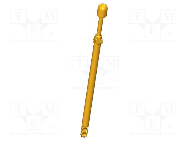 Test needle; Operational spring compression: 4mm; 5A; Ø: 2.3mm