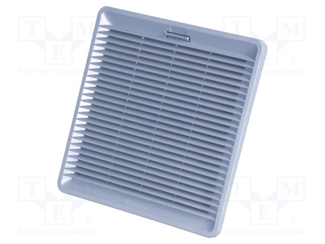 Fan: DC; axial; 24VDC; 195÷250m3/h; 64dBA; ball; IP54; grey