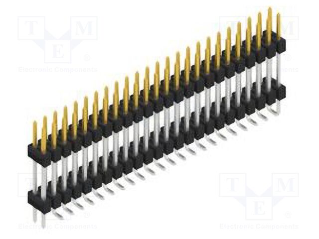 Connector: pin strips; pin header; male; PIN: 48; 2.54mm; SMT; 2x24