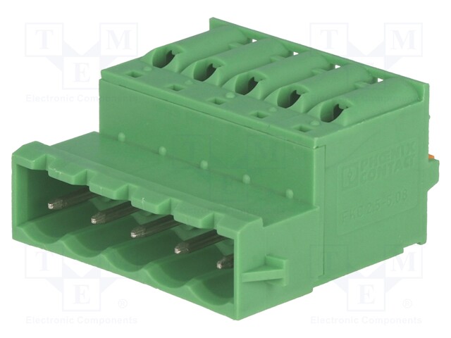 Pluggable terminal block; Contacts ph: 5.08mm; ways: 5; straight