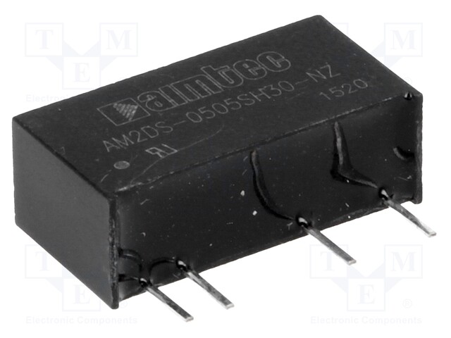 Converter: DC/DC; 2W; Uin: 4.5÷5.5V; 5VDC; Iout: 400mA; SIP7; 2.4g