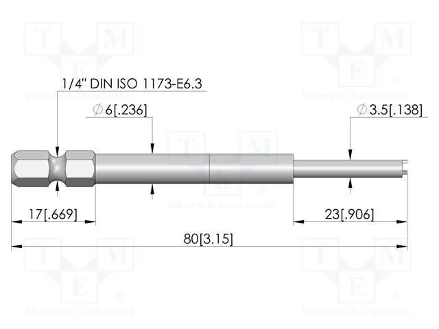 Tool: mounting tool; test needles