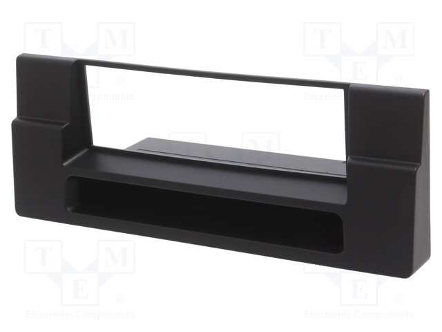 Radio mounting frame; BMW; 1 DIN; black