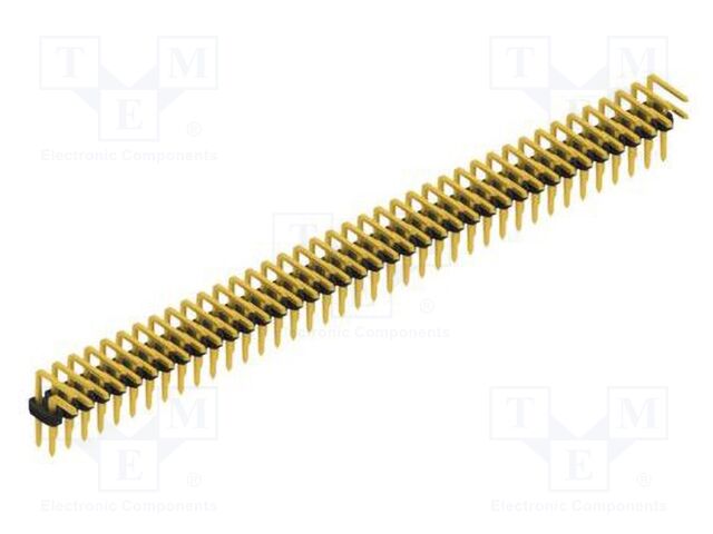 Connector: pin strips; pin header; male; PIN: 78; 2mm; THT; 2x39