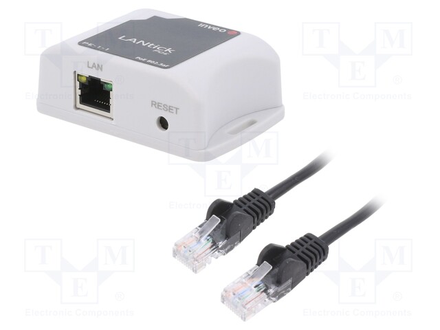 Digital input/output; Number of ports: 1; 10÷24VDC; DIN; LAN; IN: 1