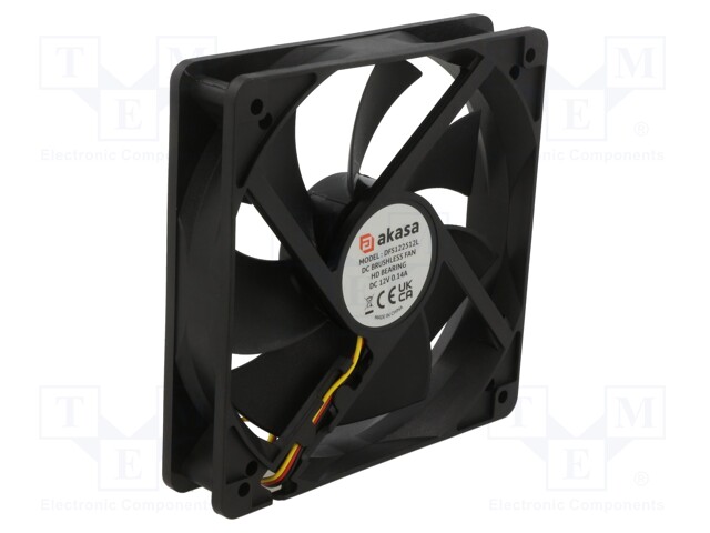 Fan: DC; axial