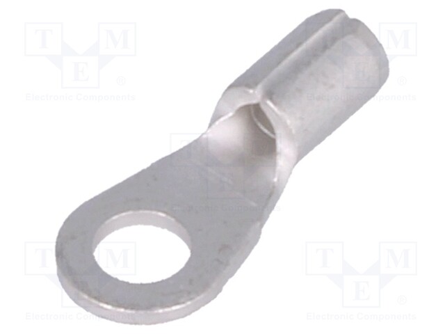 Ring terminal; M3; 0.5÷1mm2; crimped; for cable; non-insulated