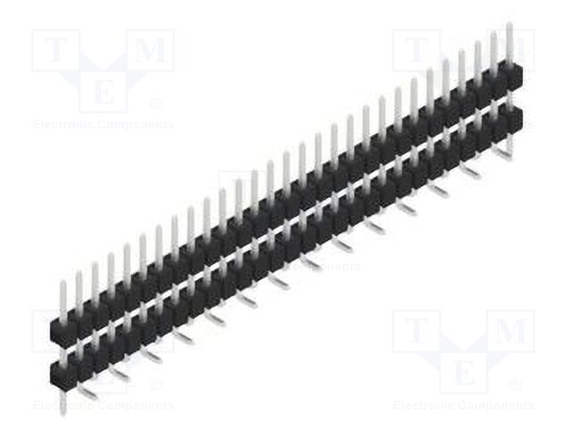 Connector: pin strips; pin header; male; PIN: 29; 2.54mm; SMT; 1x29