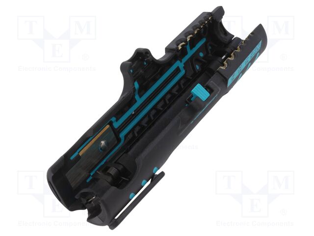 Stripping tool; 8÷13mm; 0.2÷4mm2; Wire: round