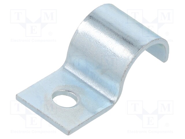 Screw mounted clamp; Cable P-clips; ØBundle : 11.1mm; W: 15.9mm