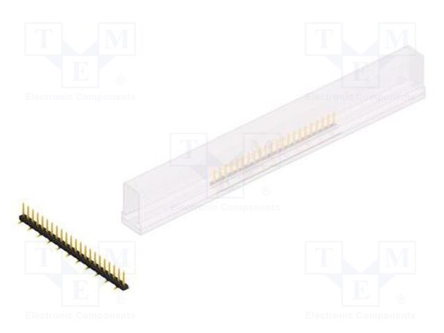 Connector: pin strips; pin header; male; PIN: 22; 2mm; SMT; 1x22