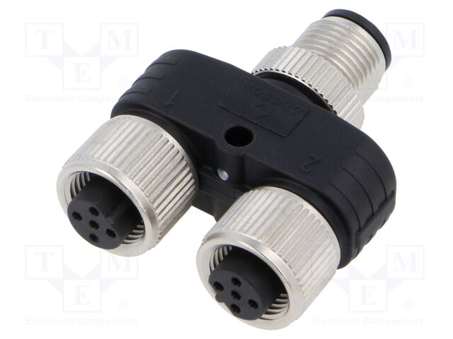 M12 adapter FY-M12B-05M-M12B-05F-T-0100