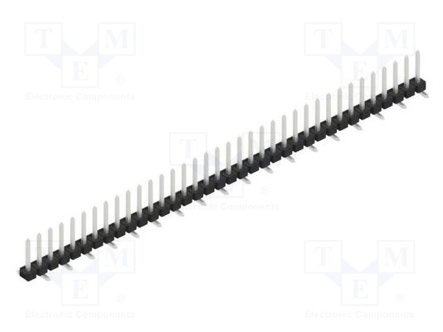 Connector: pin strips; pin header; male; PIN: 36; 2.54mm; SMT; 1x36
