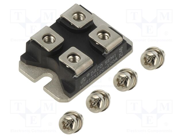 Module: diode; double independent; 100V; If: 120Ax2; SOT227B; screw