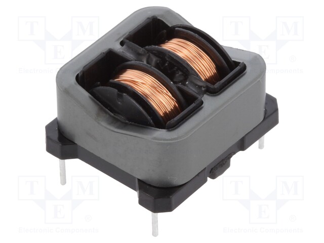 Inductor: wire; THT; 125mH; 400mA; 2.25Ω; 250VAC; -25÷120°C