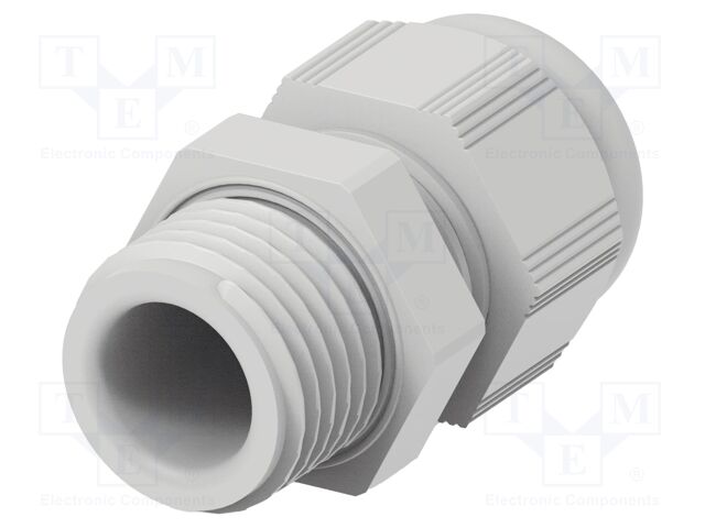 Cable gland; without nut; M12; 1.5; IP68; Mat: polyamide; Entrelec