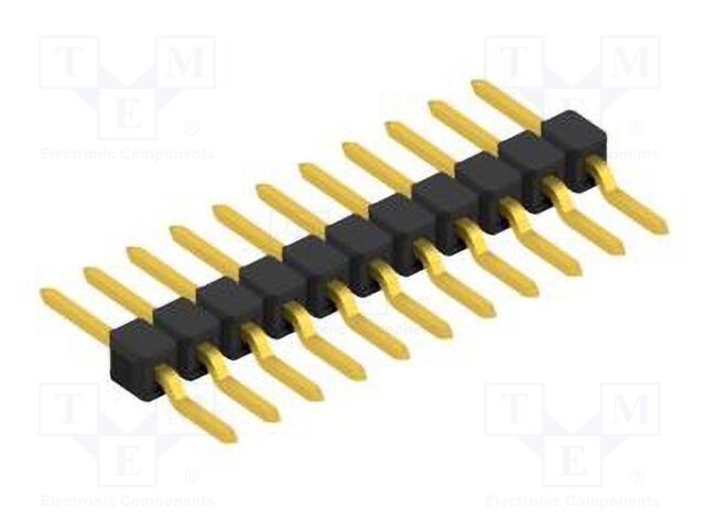 Connector: pin strips; pin header; male; PIN: 11; 2.54mm; SMT; 1x11