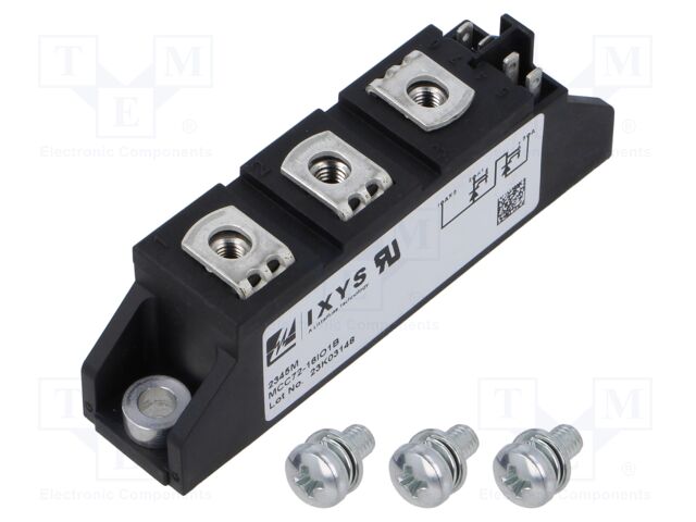 Module: thyristor; double series; 1.6kV; 116A; TO240AA; screw