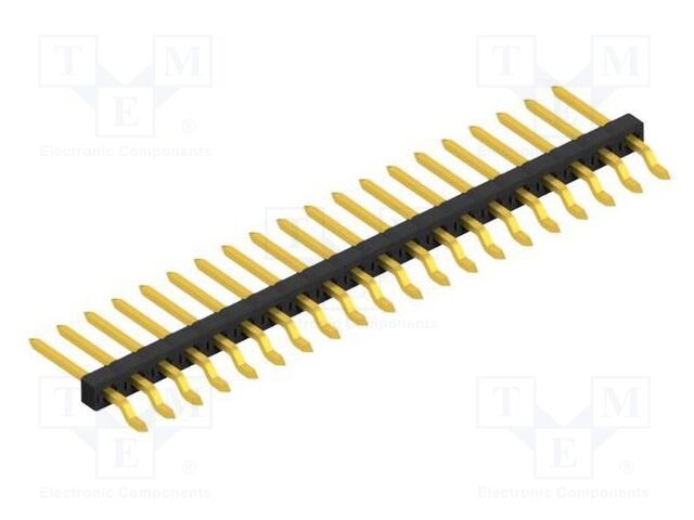 Connector: pin strips; pin header; male; PIN: 20; 2mm; SMT; 1x20