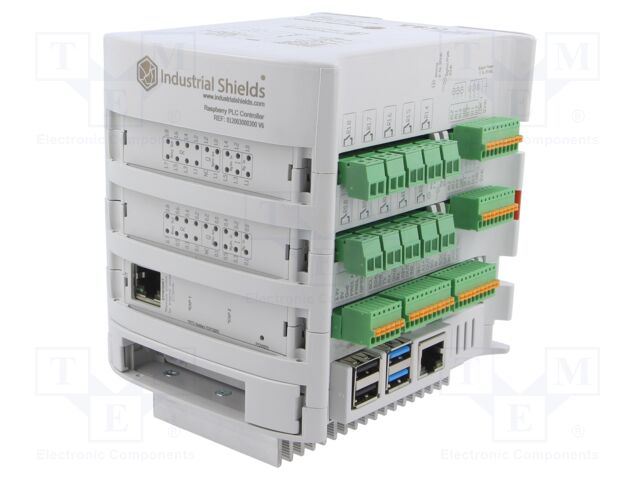 Module: PLC programmable controller; OUT: 26; IN: 12; Analog in: 8