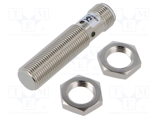 Sensor: inductive; OUT: PNP / NO; 0÷2mm; 10÷30VDC; M12; IP67; 200mA