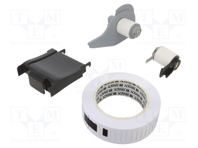 Label; 16mm; white; H: 4.4mm