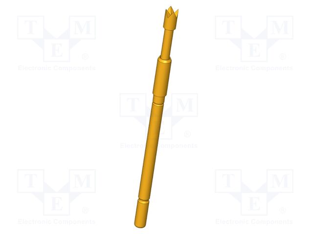 Test needle; Operational spring compression: 4mm; 5A; Ø: 1.8mm