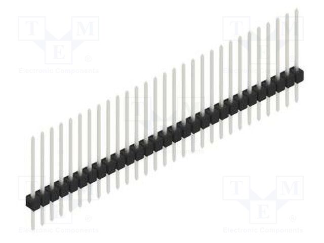 Connector: pin strips; pin header; male; PIN: 29; 2.54mm; THT; 1x29