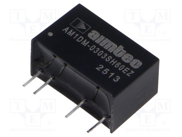 Converter: DC/DC; 1W; SIP7; AM1DM-EZ