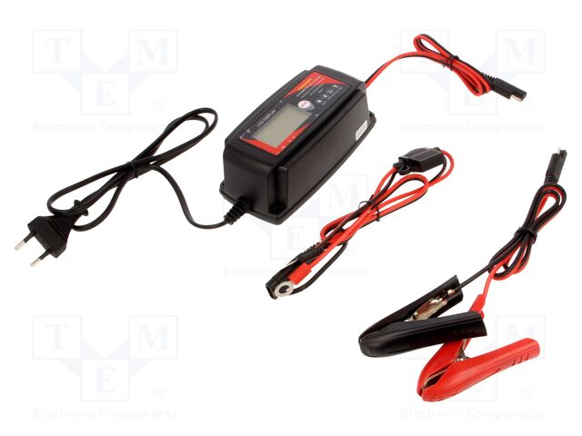 Charger: for rechargeable batteries; Li-Ion; 14.8V
