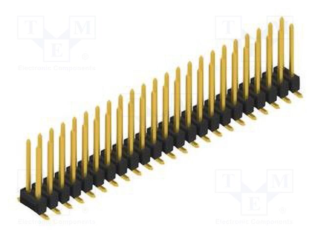 Connector: pin strips; pin header; male; PIN: 46; 2.54mm; SMT; 2x23