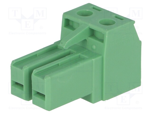 Pluggable terminal block; 7.62mm; ways: 2; straight; plug; female