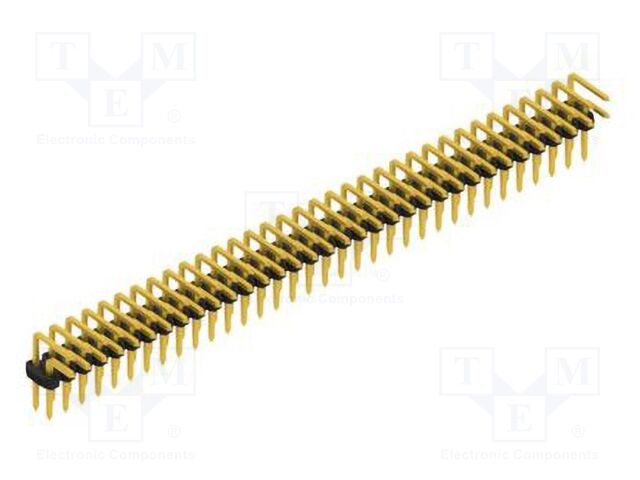 Connector: pin strips; pin header; male; PIN: 68; 2mm; THT; 2x34