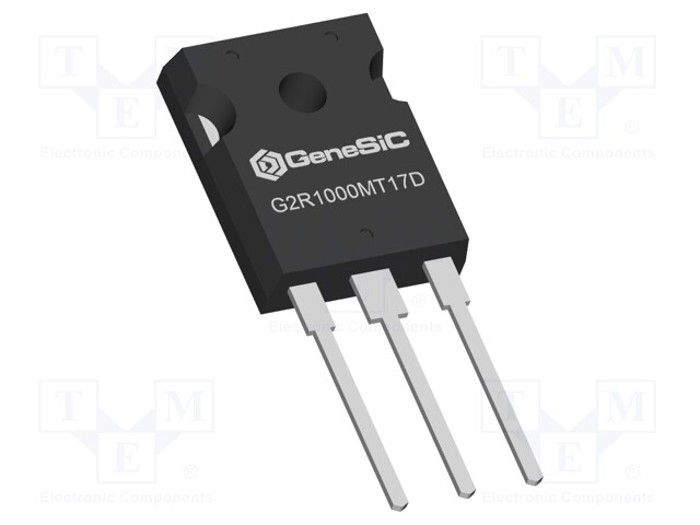 Transistor: N-MOSFET; SiC; unipolar; 1.7kV; 4A; Idm: 8A; 53W; TO247-3