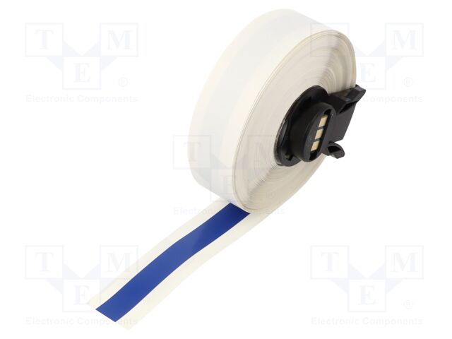 Tape; 9.53mm; 15.24m; blue; self-adhesive; -40÷82°C