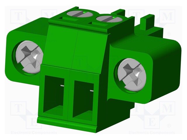 Connector: pluggable terminal block; plug; female; straight; 10A