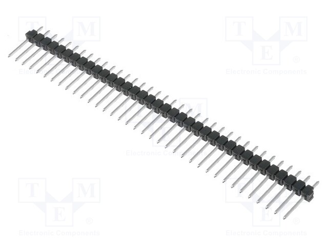 Pin header; pin strips; male; PIN: 36; straight; 2.54mm; THT; 1x36