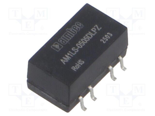 Converter: DC/DC; 1W; Uin: 4.5÷5.5V; Uout: 5VDC; Uout2: -5VDC; SMD